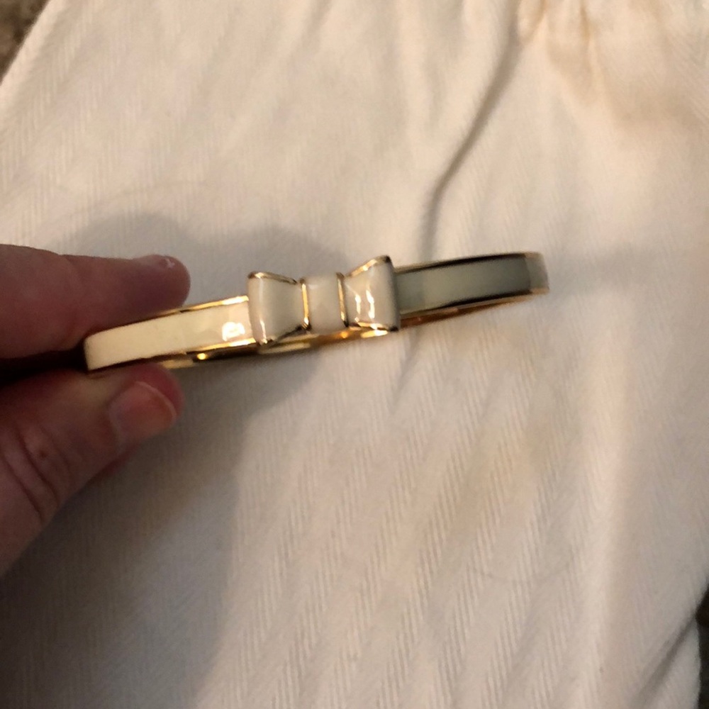 Kate Spade White Bow Bracelet